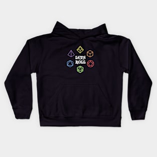 Lets Roll Dungeons and Dragons Kids Hoodie